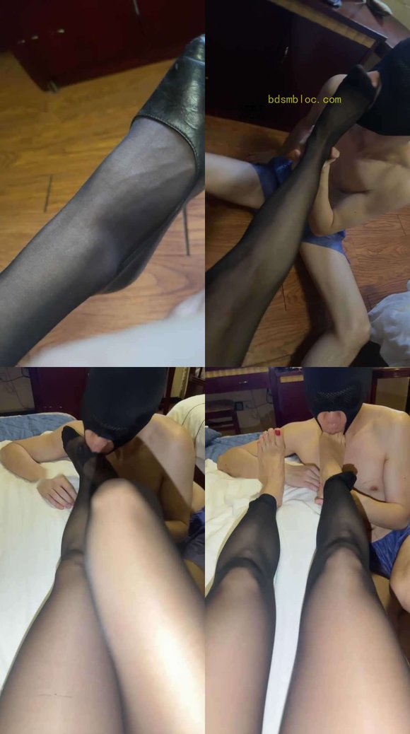 【狗哥】骑马转胯/黑丝高跟踩/臭脚狂舔