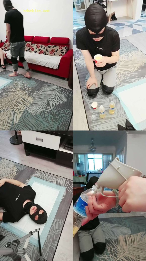 【上海女王白狐】调教鸭子胁迫吃屎