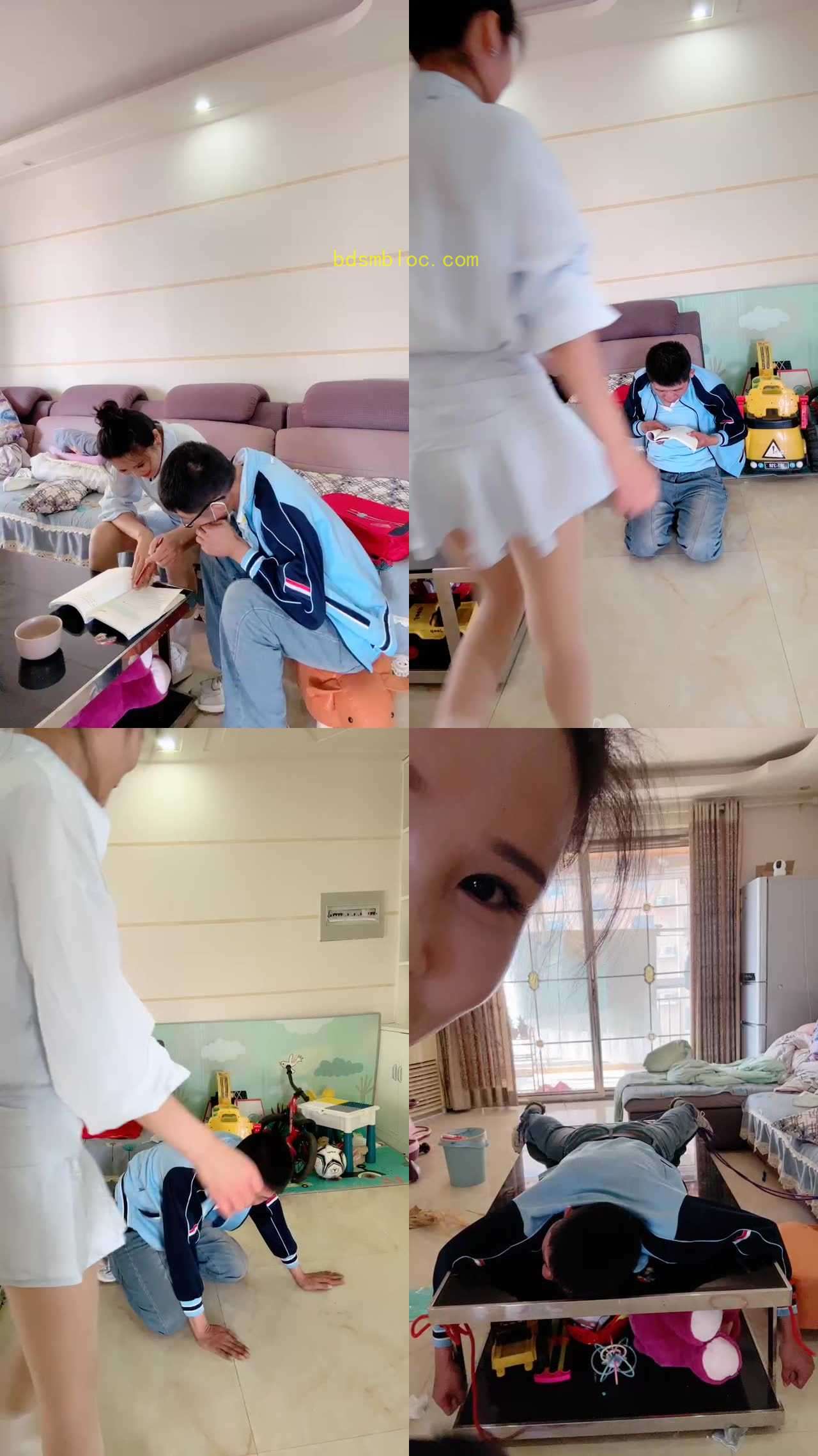 【孤傲女帝】剧情-老师家访虐学生狗-小白鞋白袜