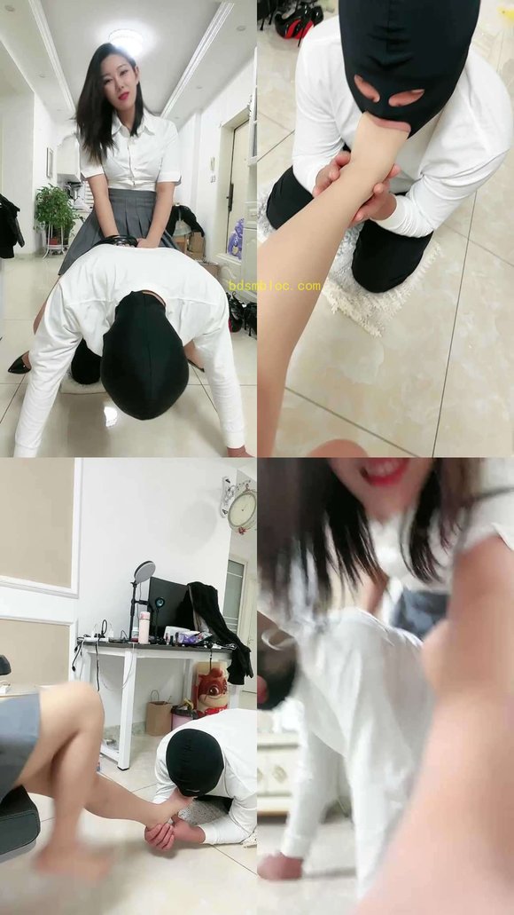【乔妹儿】骑马鞭打/跪舔高跟裸足