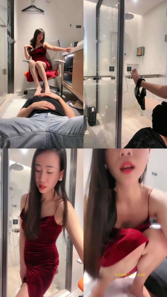 【爱丽丝】性感女神S-肉丝脚捂脸/喂圣水/内裤诱惑