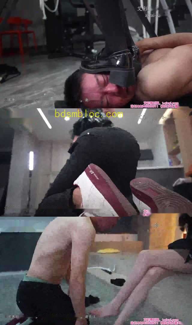 【银儿】画画女王暴打1米6小矬子 全程猴屁股红脸