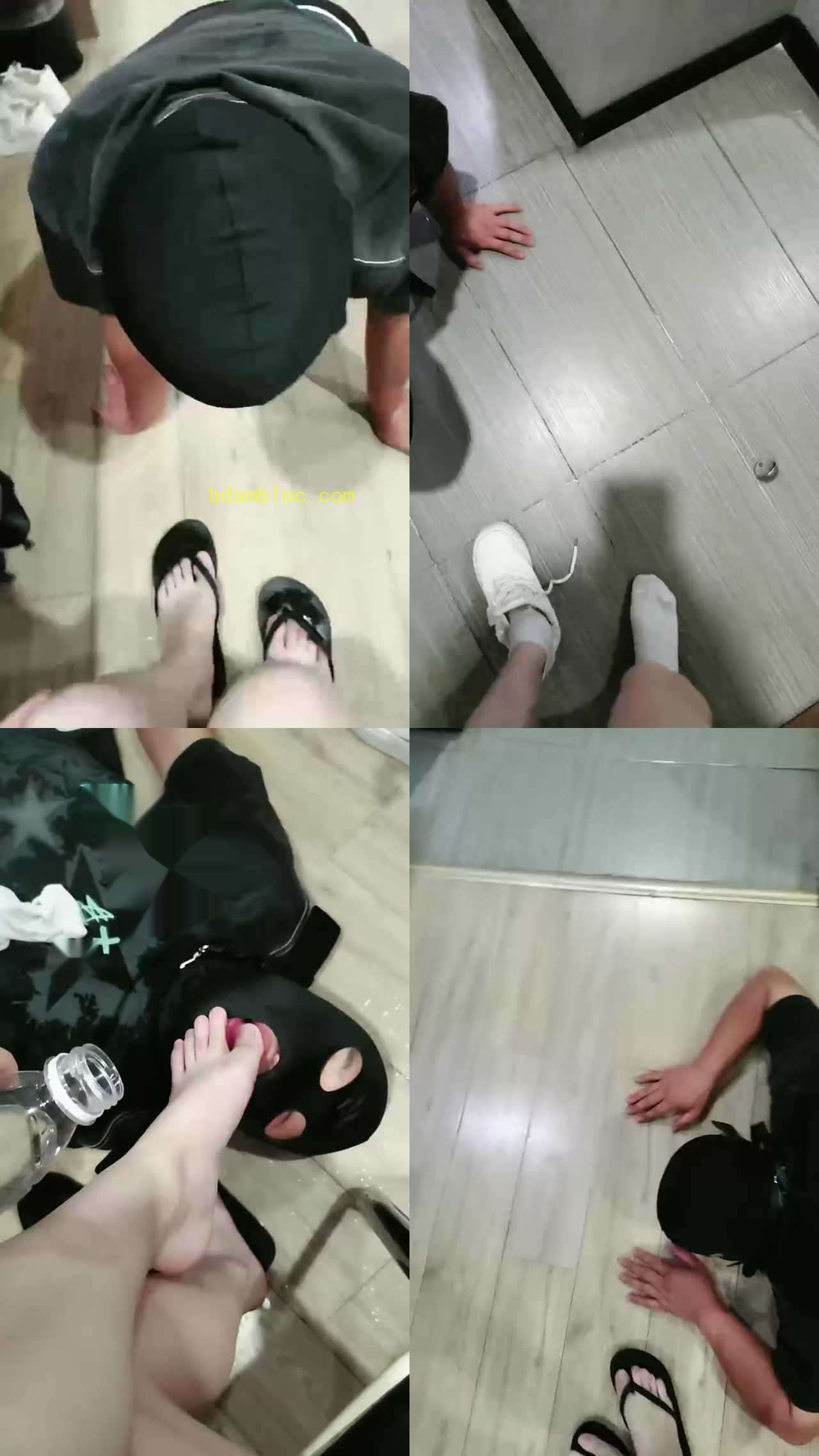 【丝丝女王】白棉袜裸足的诱惑