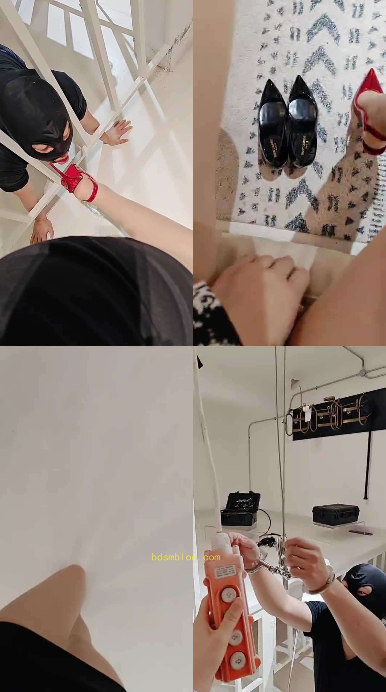 【宇婉莹】囚禁狗笼犬化-高跟肉丝玩虐-马桶视角