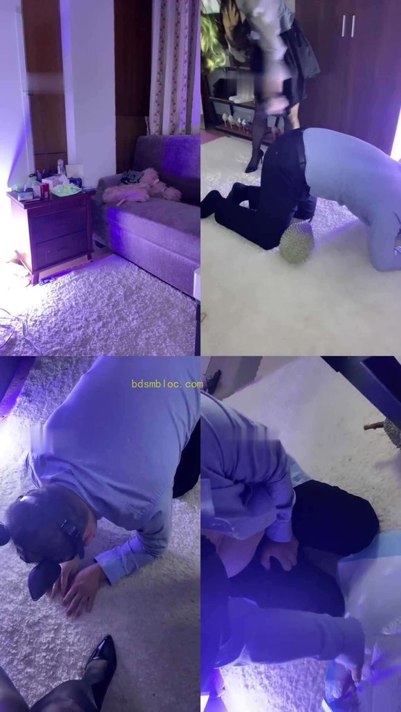 【杭州冰琳】双s强迫喝圣水/口水/脚喂食/重度耳光/踢裆