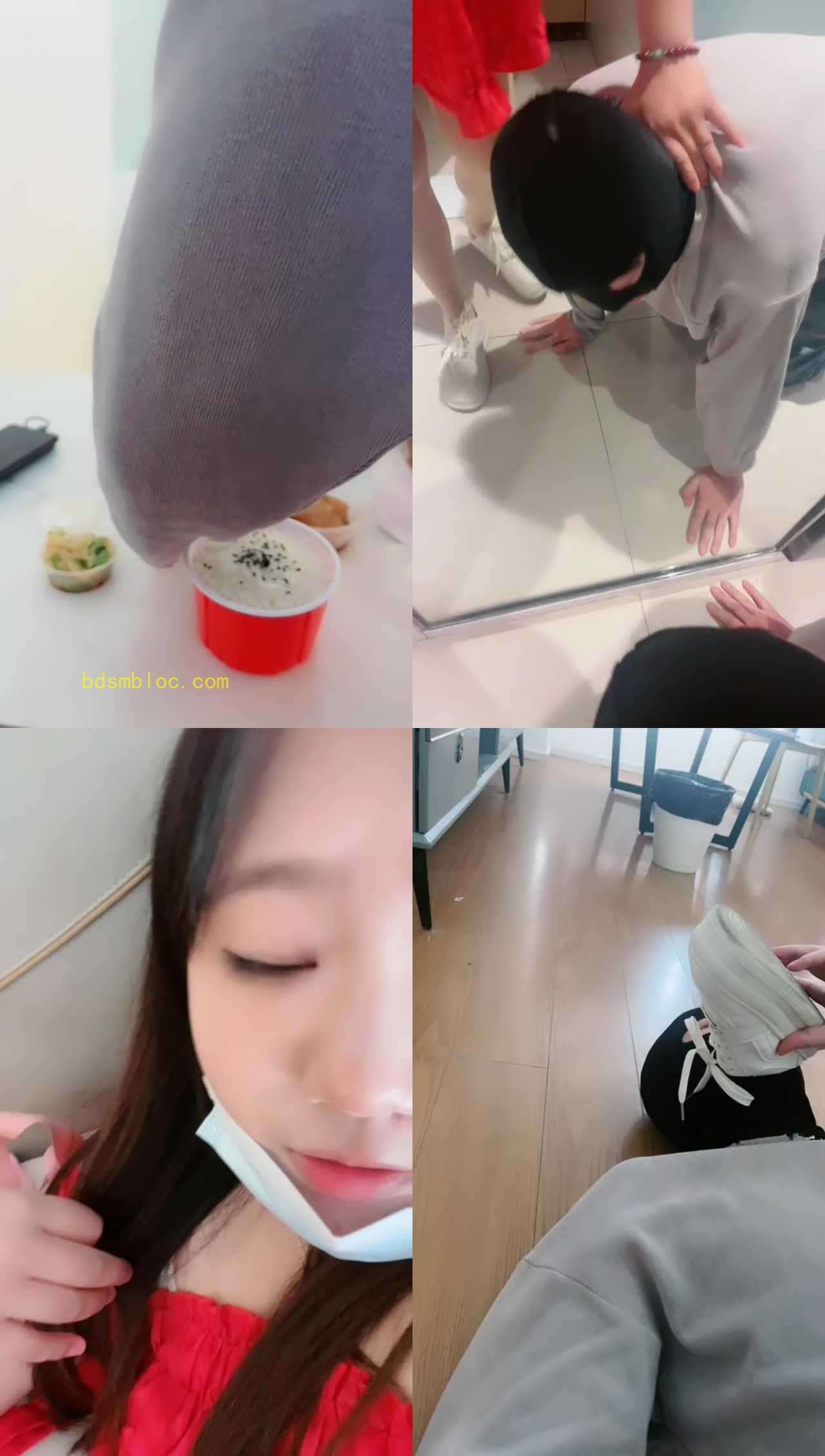 【学生主西西】洛丽塔S-小白鞋肉丝美腿羞辱【下】