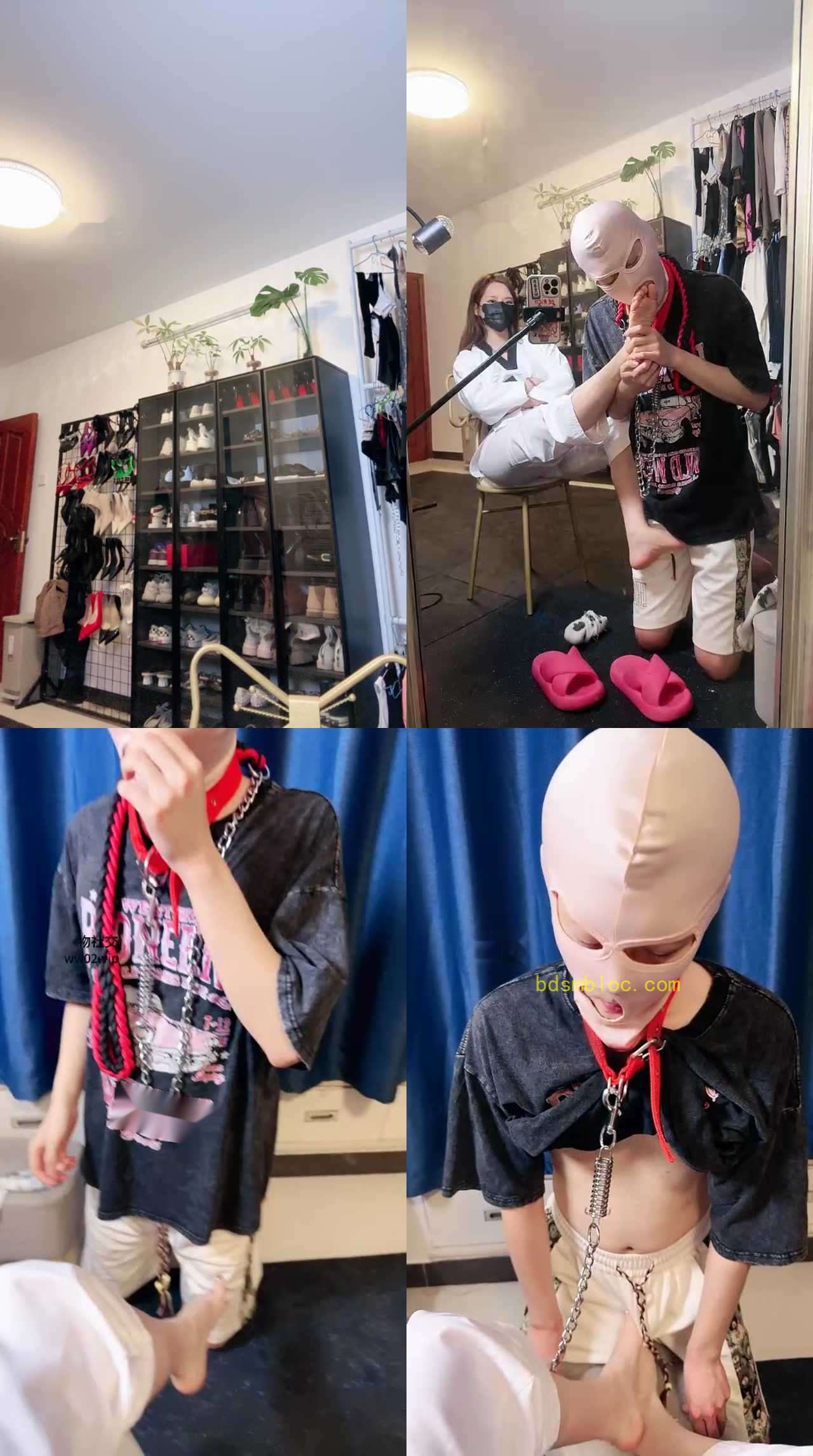 【予涵】做跆拳道女神的脚奴