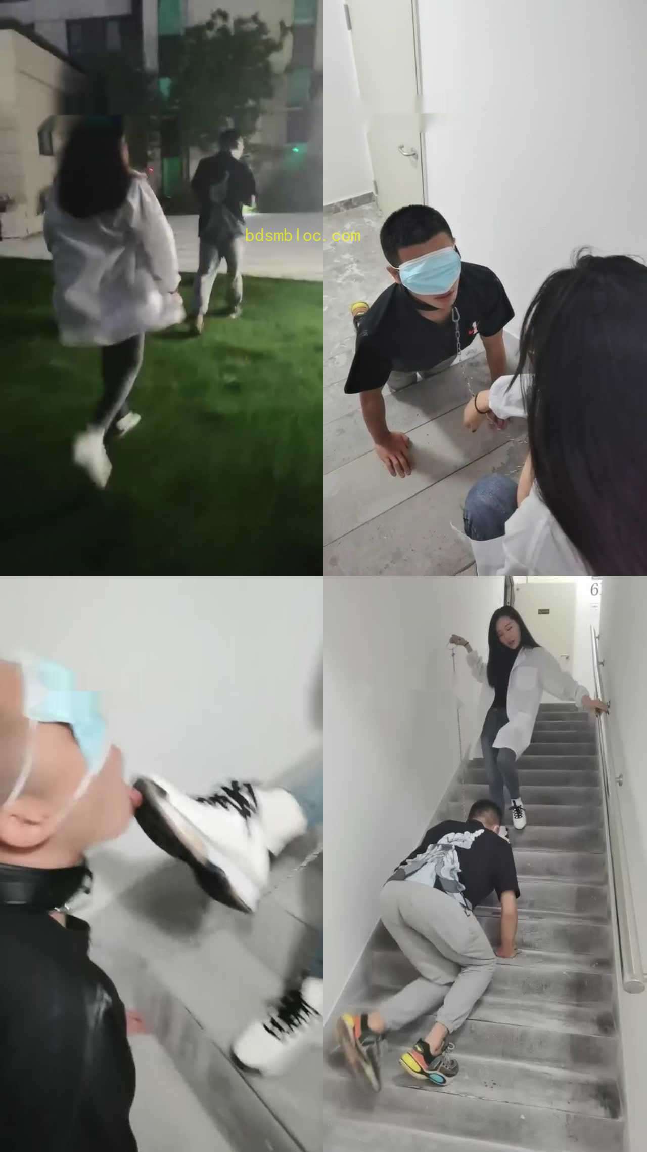【药神】楼梯间内舔脏鞋调教
