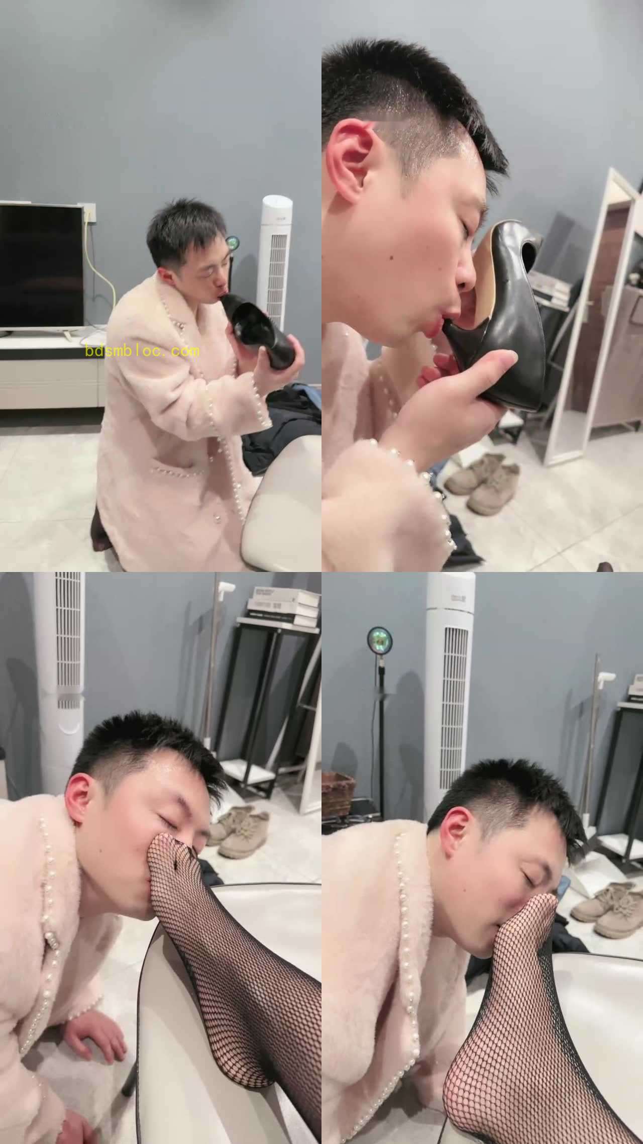 【杭州cc】踩踏喂食/跪舔网袜高跟
