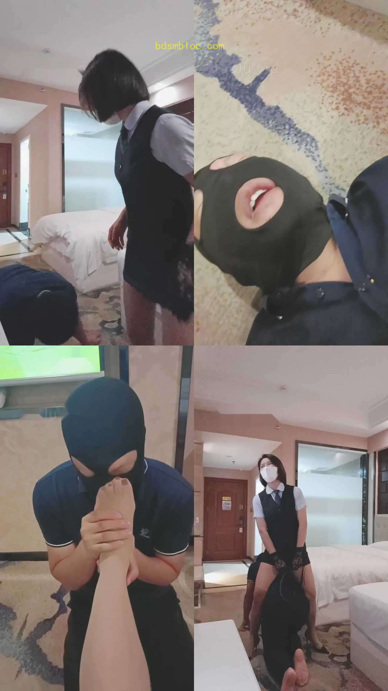 【芊兮殿下】银行女职员虐客户【中下合集】