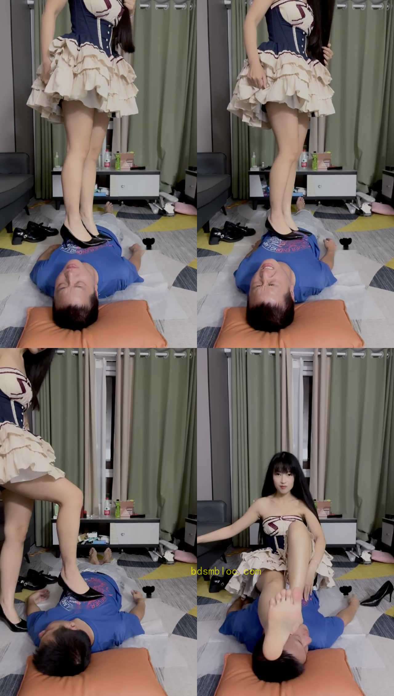 【偏不S】高跟踩踏/臭脚捂脸